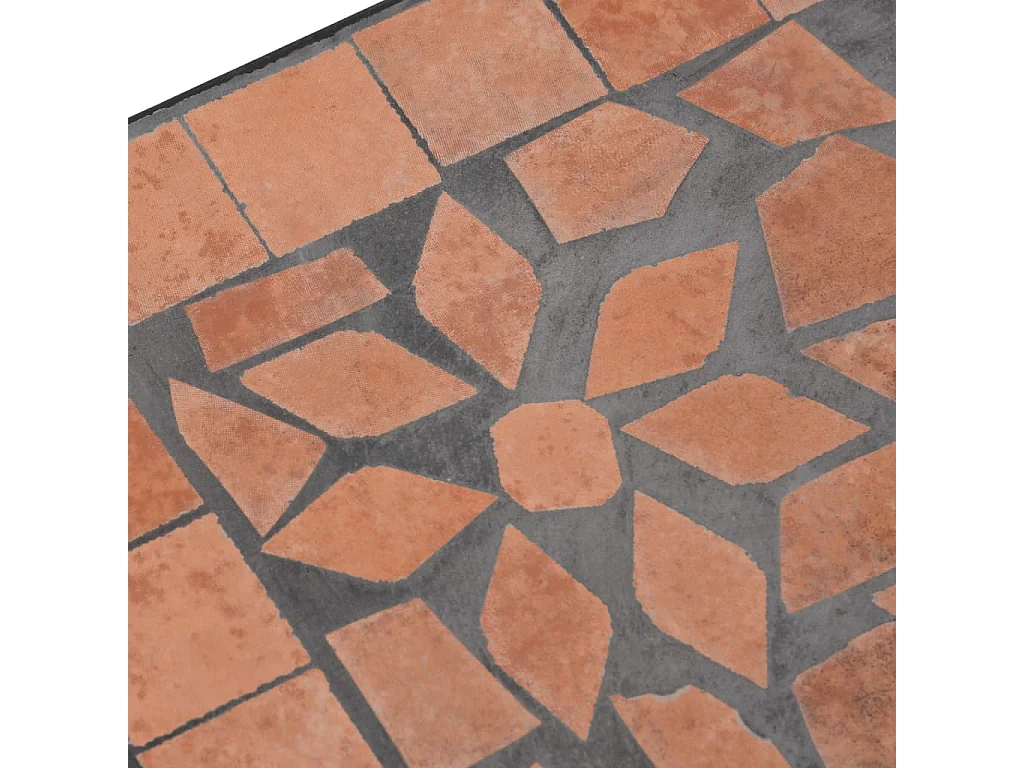 Zoey  Base de parasol terre cuite carré 12 kg