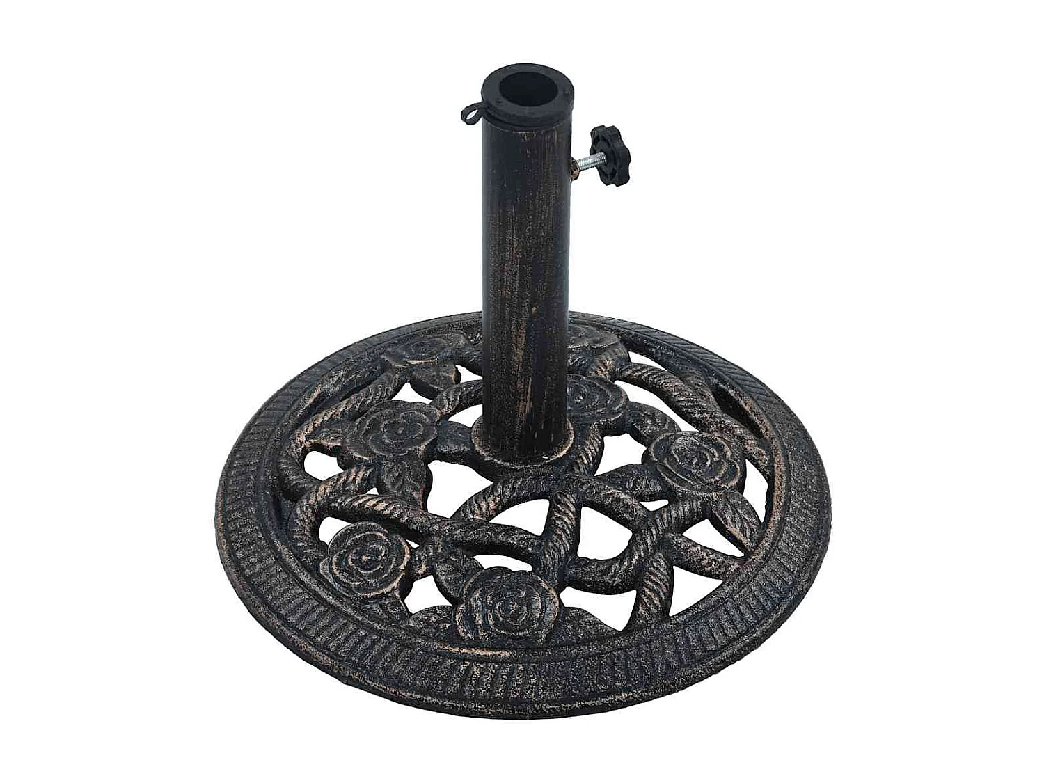 Belfort  Sonnenscrmständer Schwarz Bronze 9 kg 40 cm Gusseisen