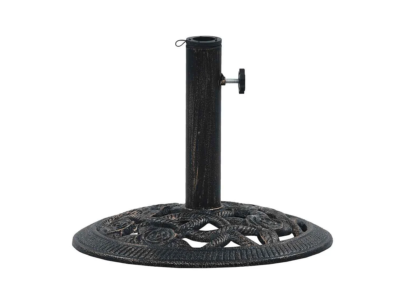 Belfort  Base Ombrellone Nero e Bronzo 9 kg 40 cm in Gsa