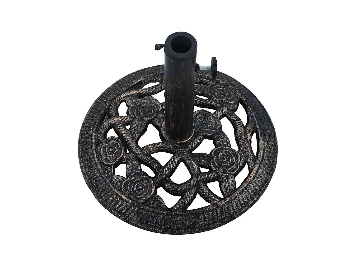 Belfort  Base Ombrellone Nero e Bronzo 9 kg 40 cm in Gsa