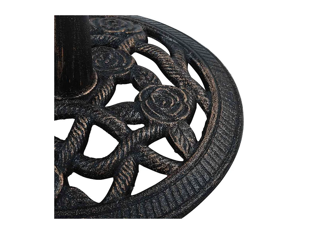 Belfort  Base Ombrellone Nero e Bronzo 9 kg 40 cm in Gsa