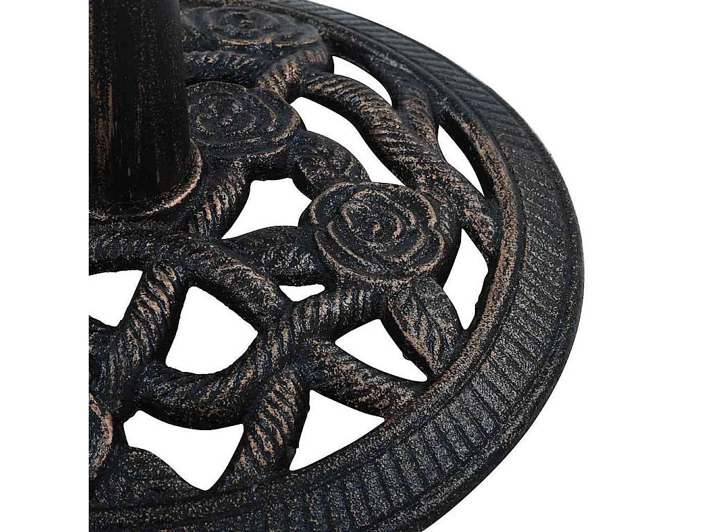 Belfort  Base Ombrellone Nero e Bronzo 9 kg 40 cm in Gsa