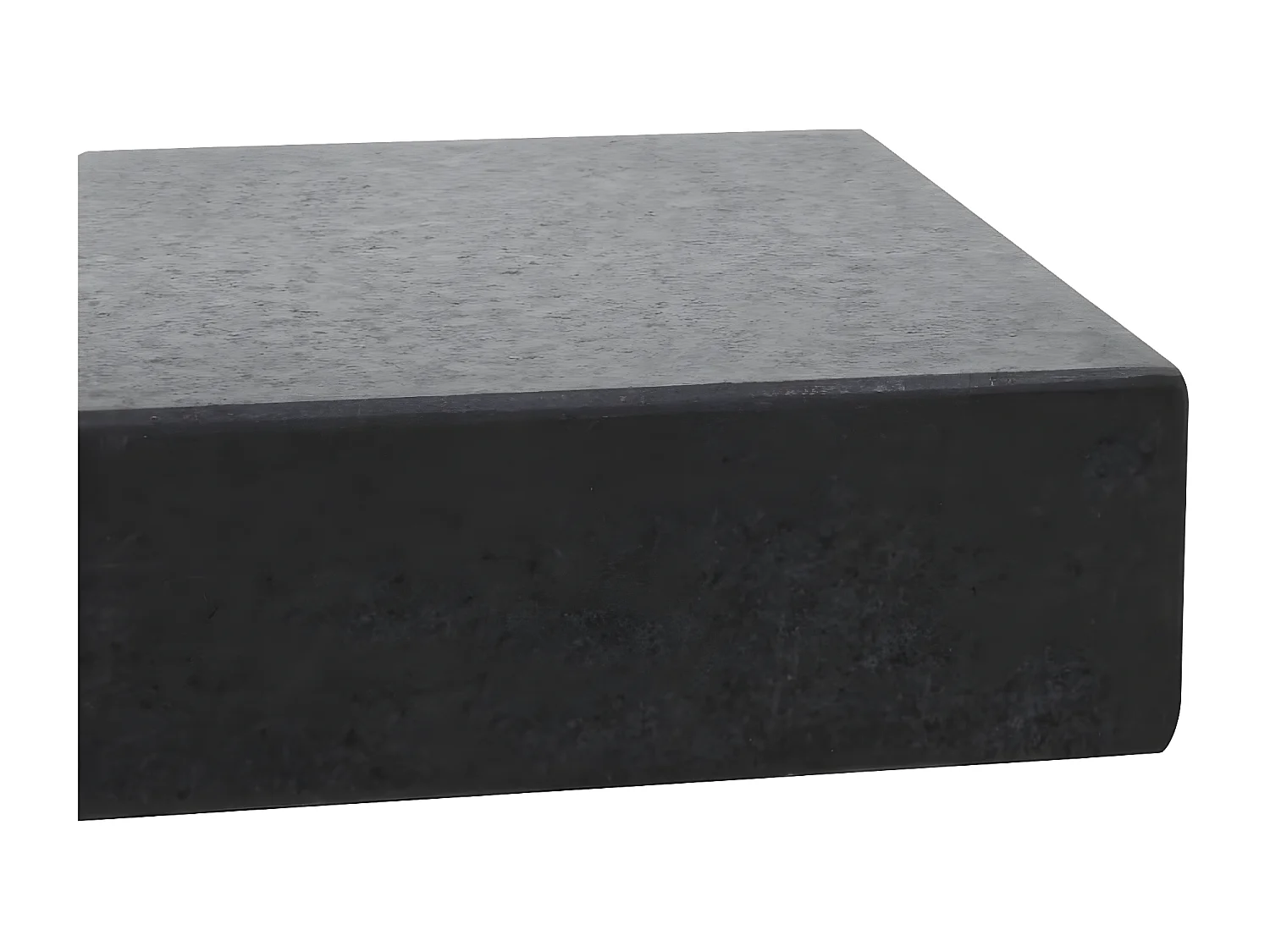 Brage  Socle de parasol rectangulaire Granite 25 kg Noir