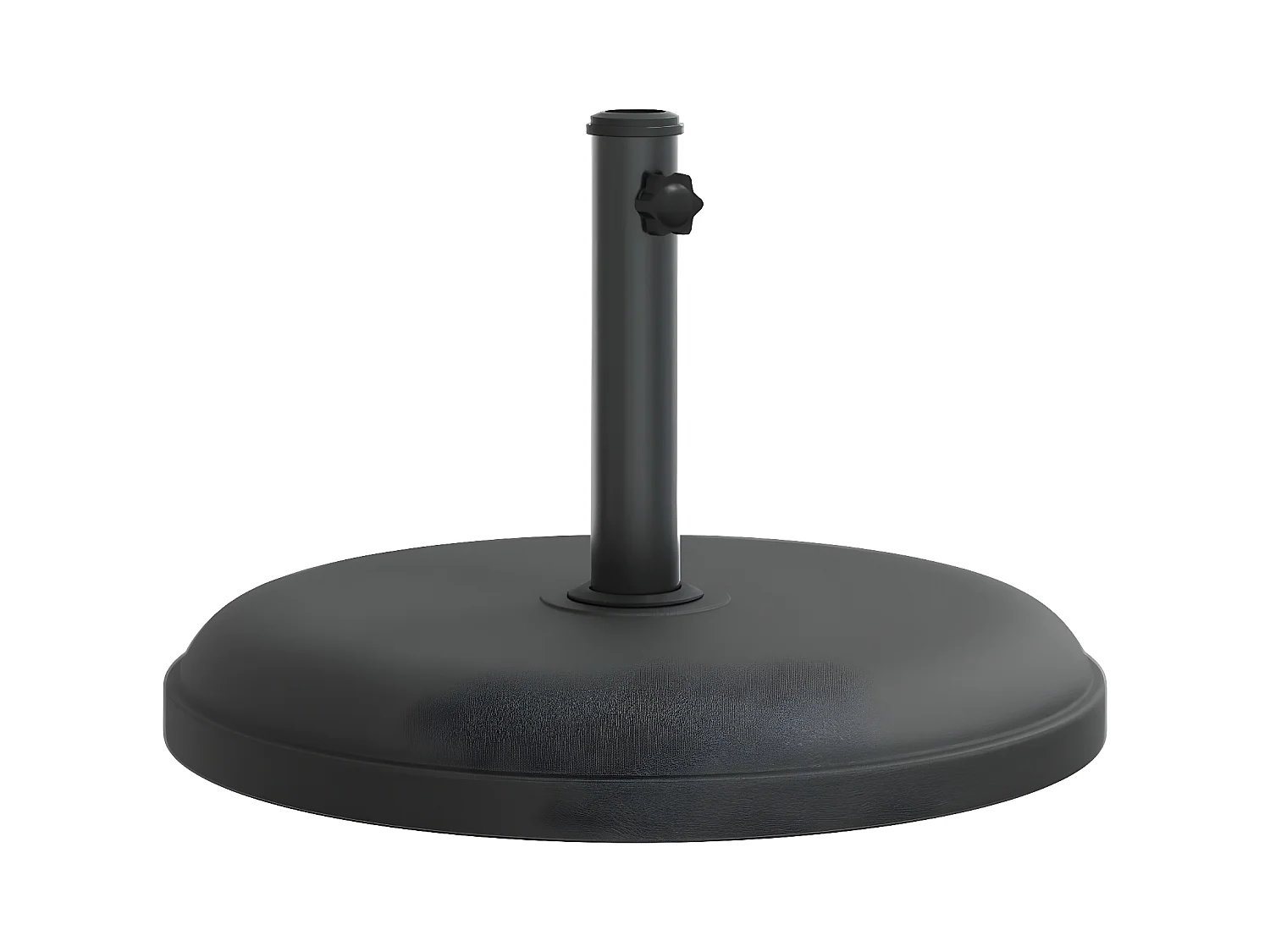 Tjorve  Base de parasol pour mâts Ø32/35/38 mm 25 kg rond