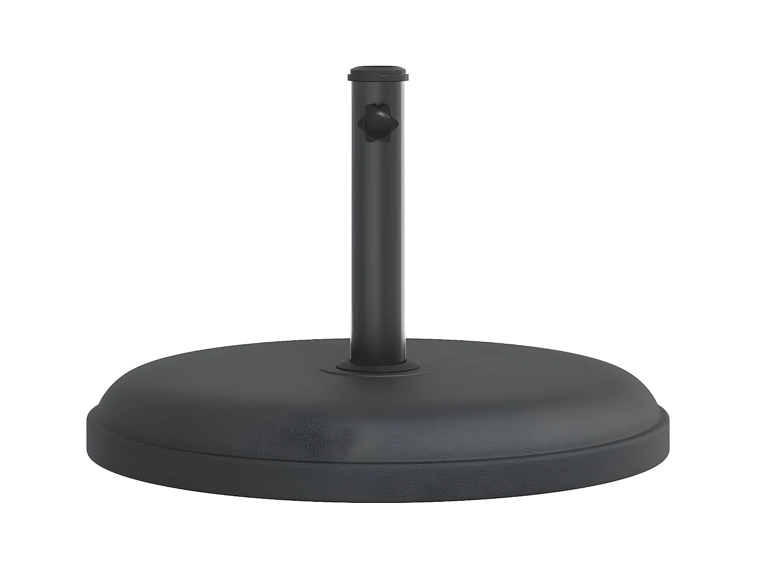 Tjorve  Parasolvoet voor stokken van Ø32/35/38 mm 25 kg rond