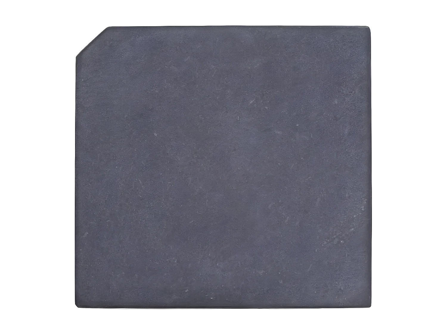 Bjørn  Base con peso para sombrilla de granito negro cuadrada 25 kg
