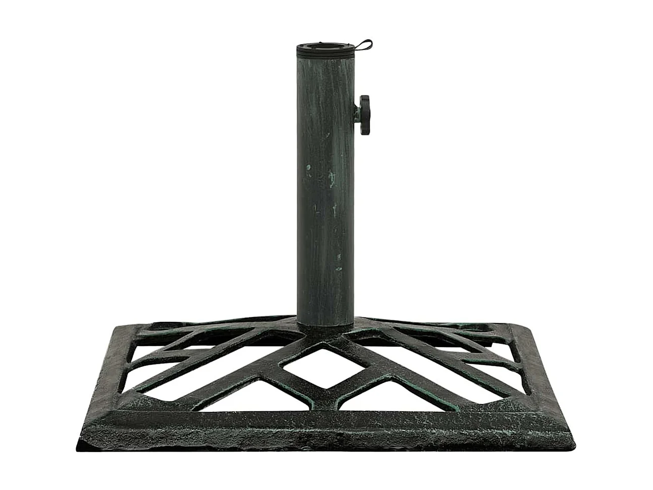 Belfort  Parasolvoet 44x44x31 cm gietijzer groen