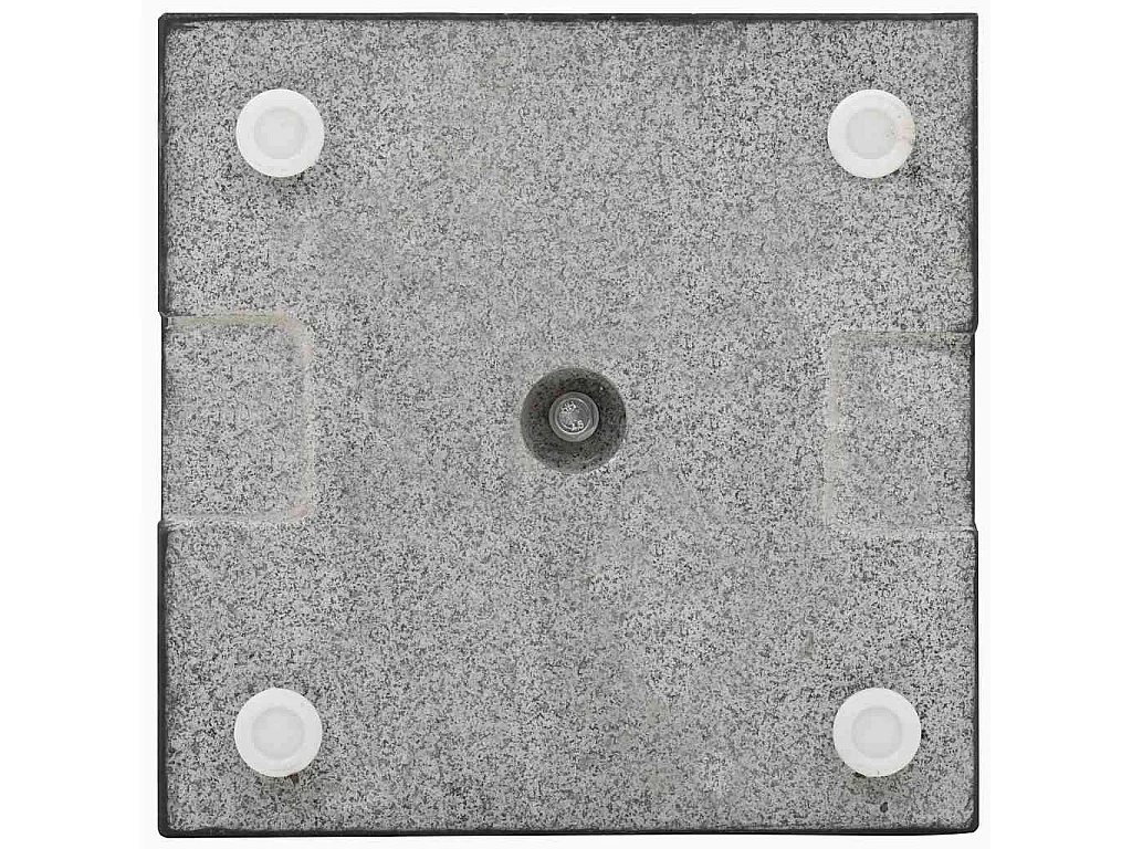 Jessica  Socle de parasol Granite 20 kg Carré Noir