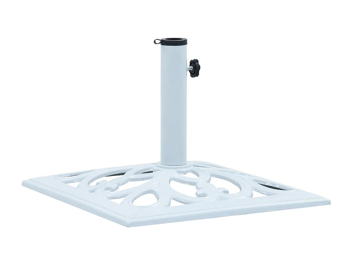 Belfort  Socle de parasol Blanc 12 kg 49 cm Fonte
