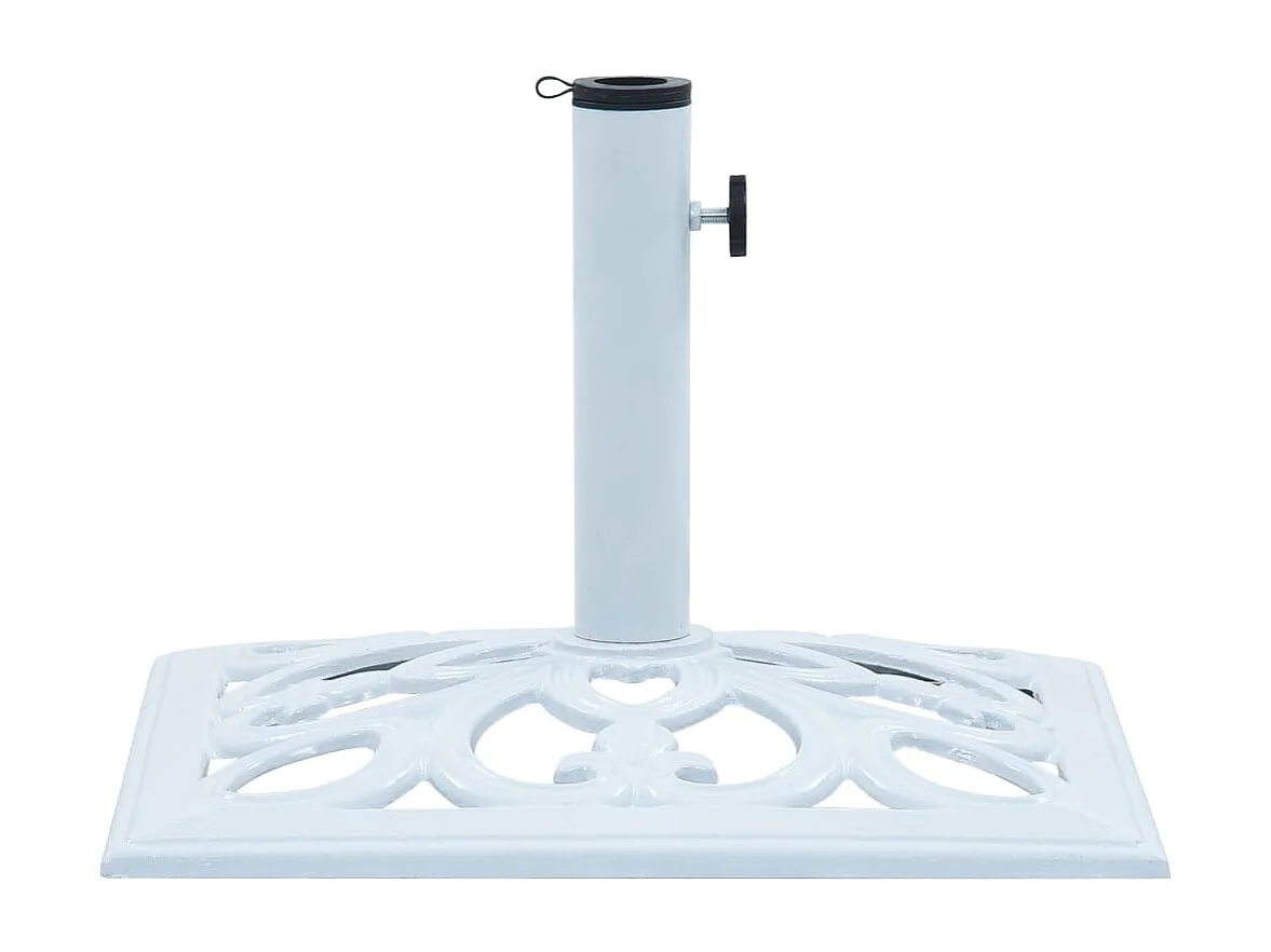 Belfort  Socle de parasol Blanc 12 kg 49 cm Fonte