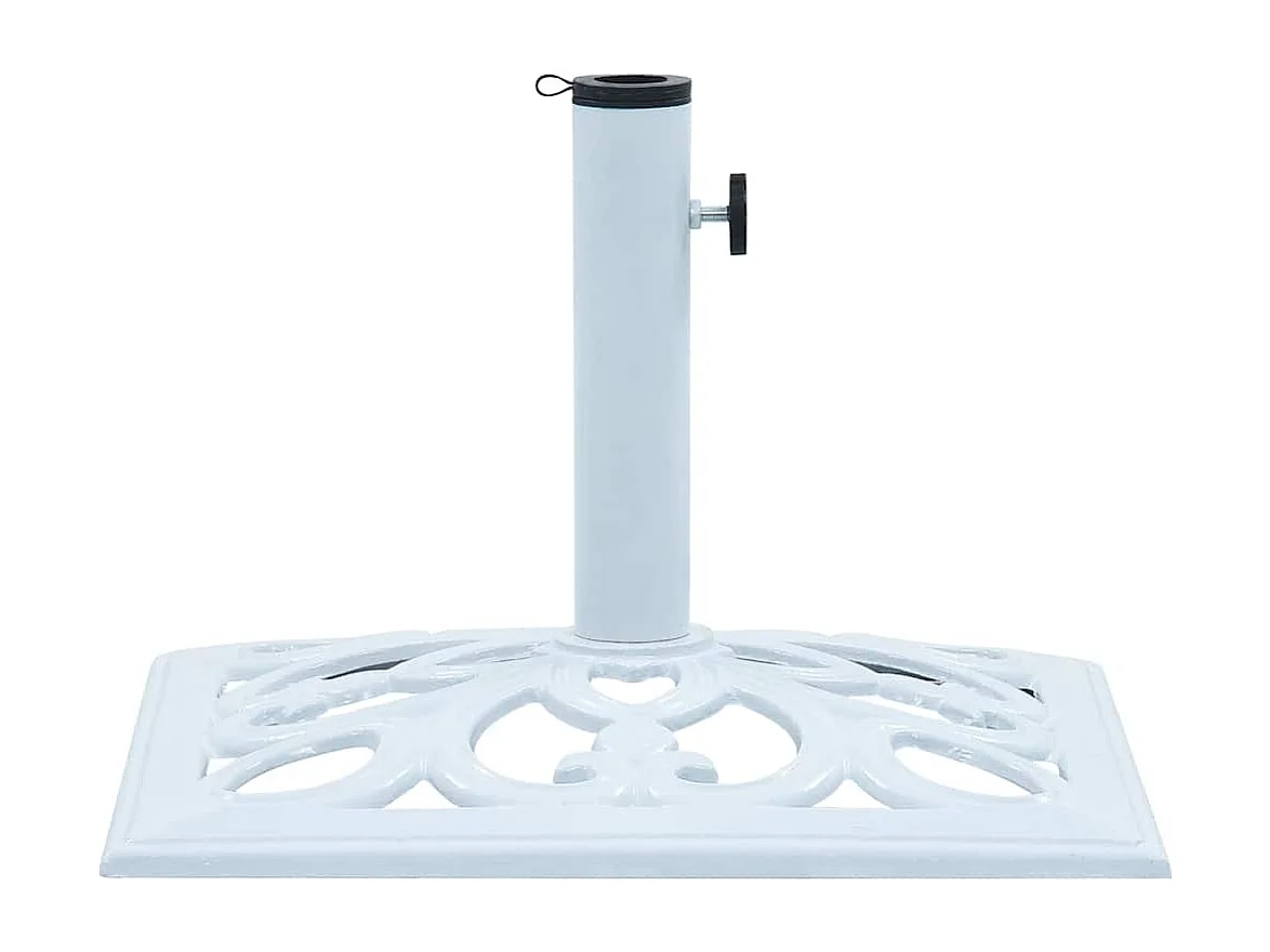 Belfort  Socle de parasol Blanc 12 kg 49 cm Fonte