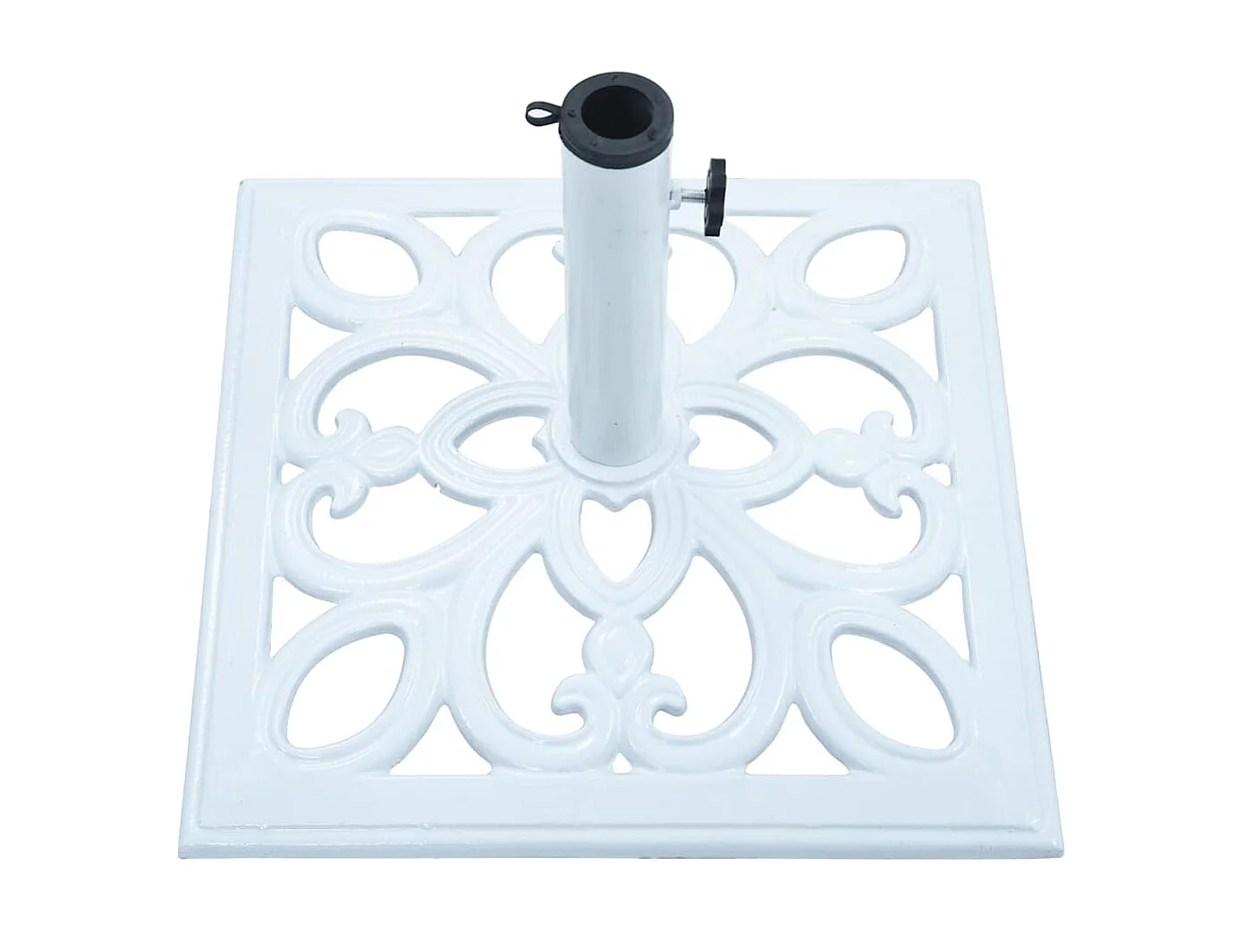 Belfort  Socle de parasol Blanc 12 kg 49 cm Fonte
