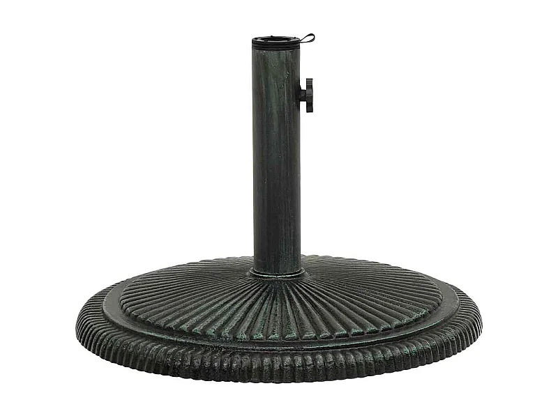 Belfort  Parasolvoet 45x45x30 cm gietijzer groen