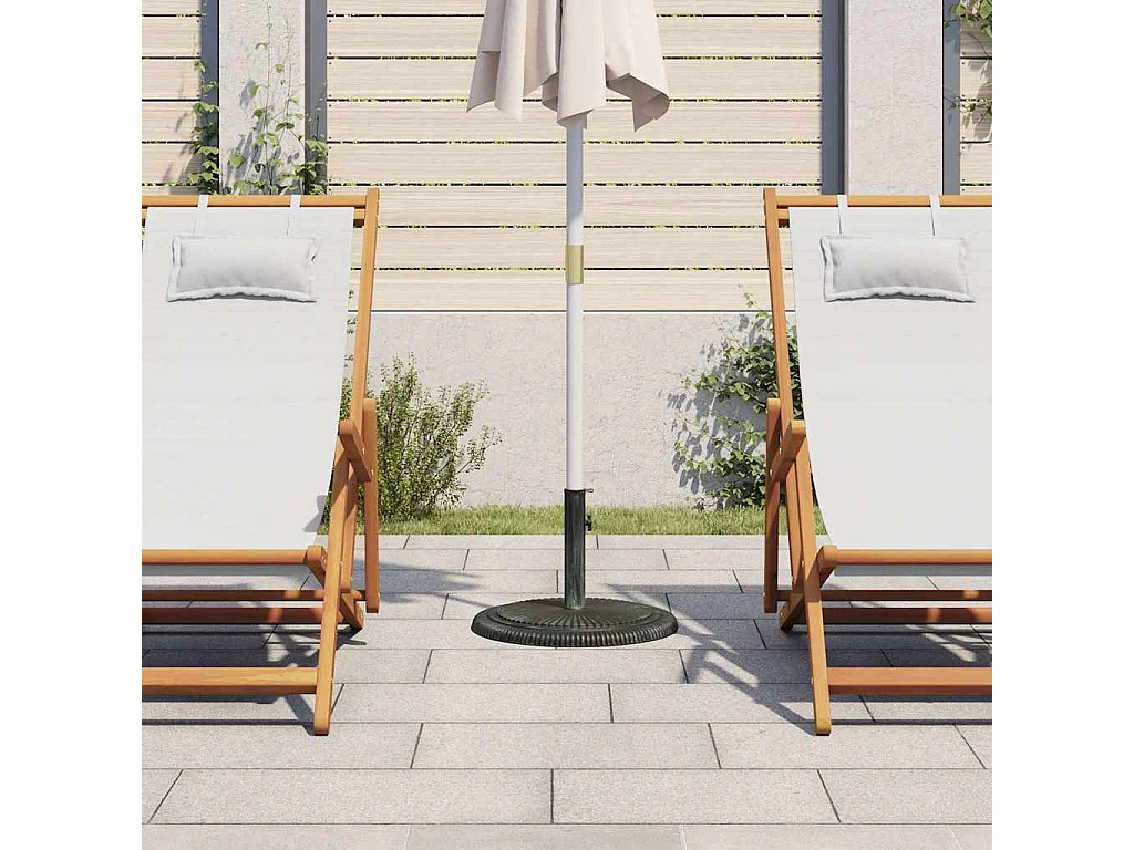 Belfort  Parasolvoet 45x45x30 cm gietijzer groen