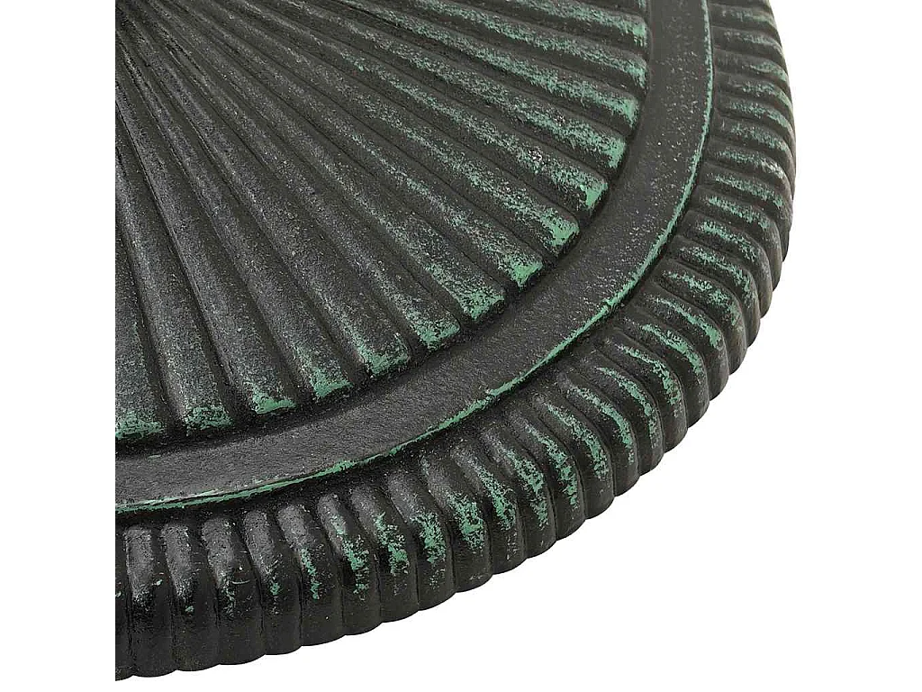 Belfort  Parasolvoet 45x45x30 cm gietijzer groen
