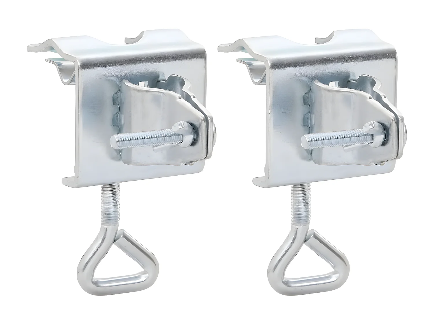 Garden Furniture -  Pinces à parasol pour balcon 2 pcs 32 mm acier