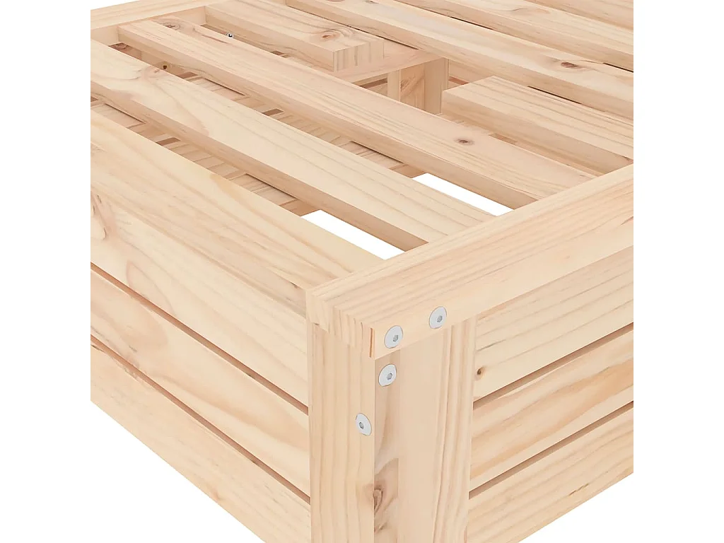 Torvin  Copertura per Base Ombrellone in Legno Massello di Pino