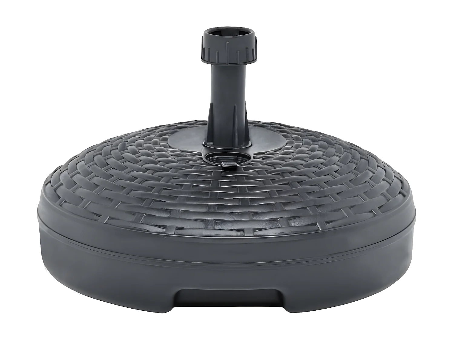 Dewey  Sonnenscrmständer Sand/Wasser 20L Anthrazit Kunststoff Rattan