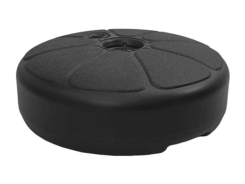 Garden Furniture -  Sonnenscrmständer Sand/Wasser 15 L Schwarz