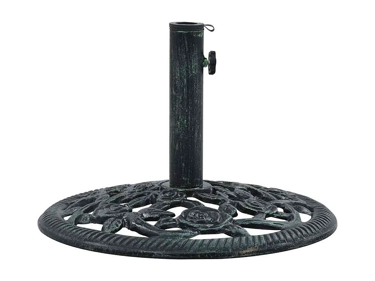 Belfort  Socle de parasol Vert 9 kg 40 cm Fonte
