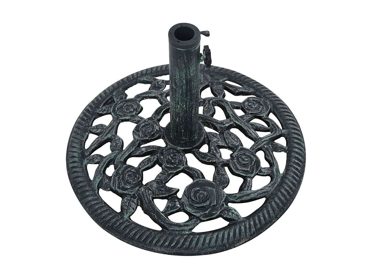 Belfort  Socle de parasol Vert 9 kg 40 cm Fonte