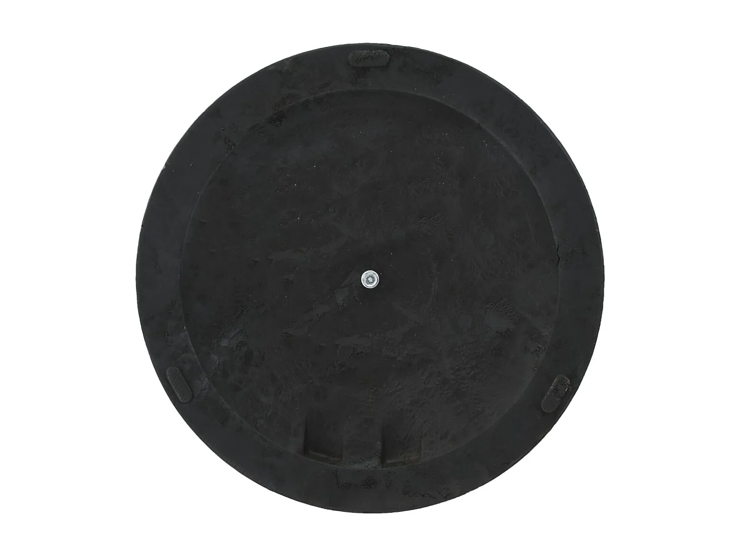 Hønefoss  Socle rond de parasol Polyrésine 19 kg Noir