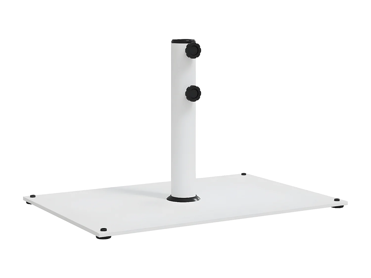 Tjalrin  Base per Ombrellone per Pali Ø32/38/48 mm 15 kg Rettangolare