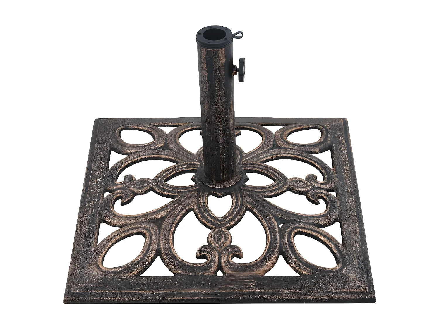 Belfort  Socle de parasol Bronze 12 kg 49 cm Fonte