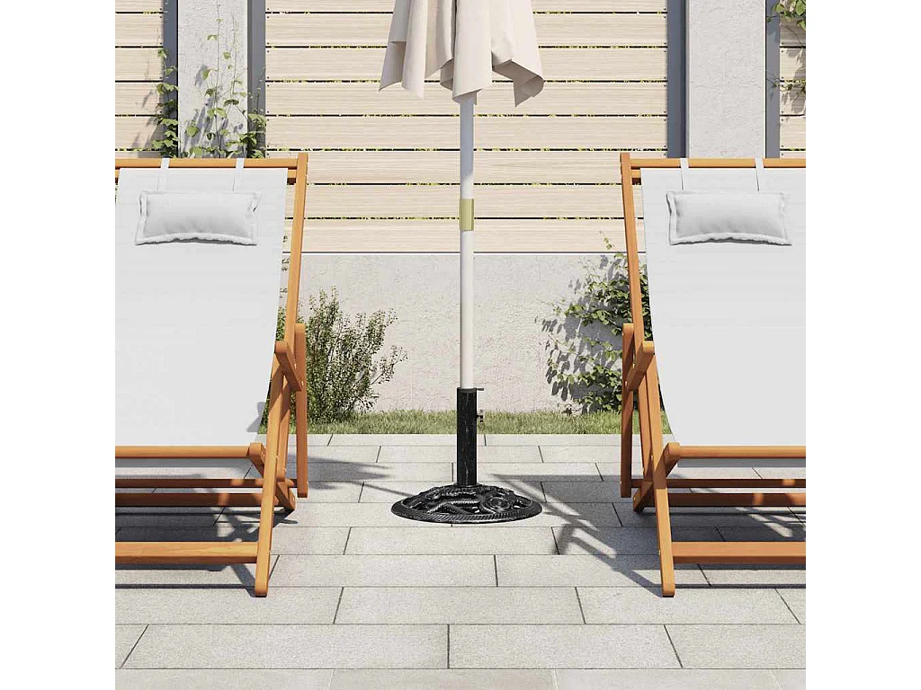 Belfort  Parasolvoet 40x40x32 cm gietijzer zwart