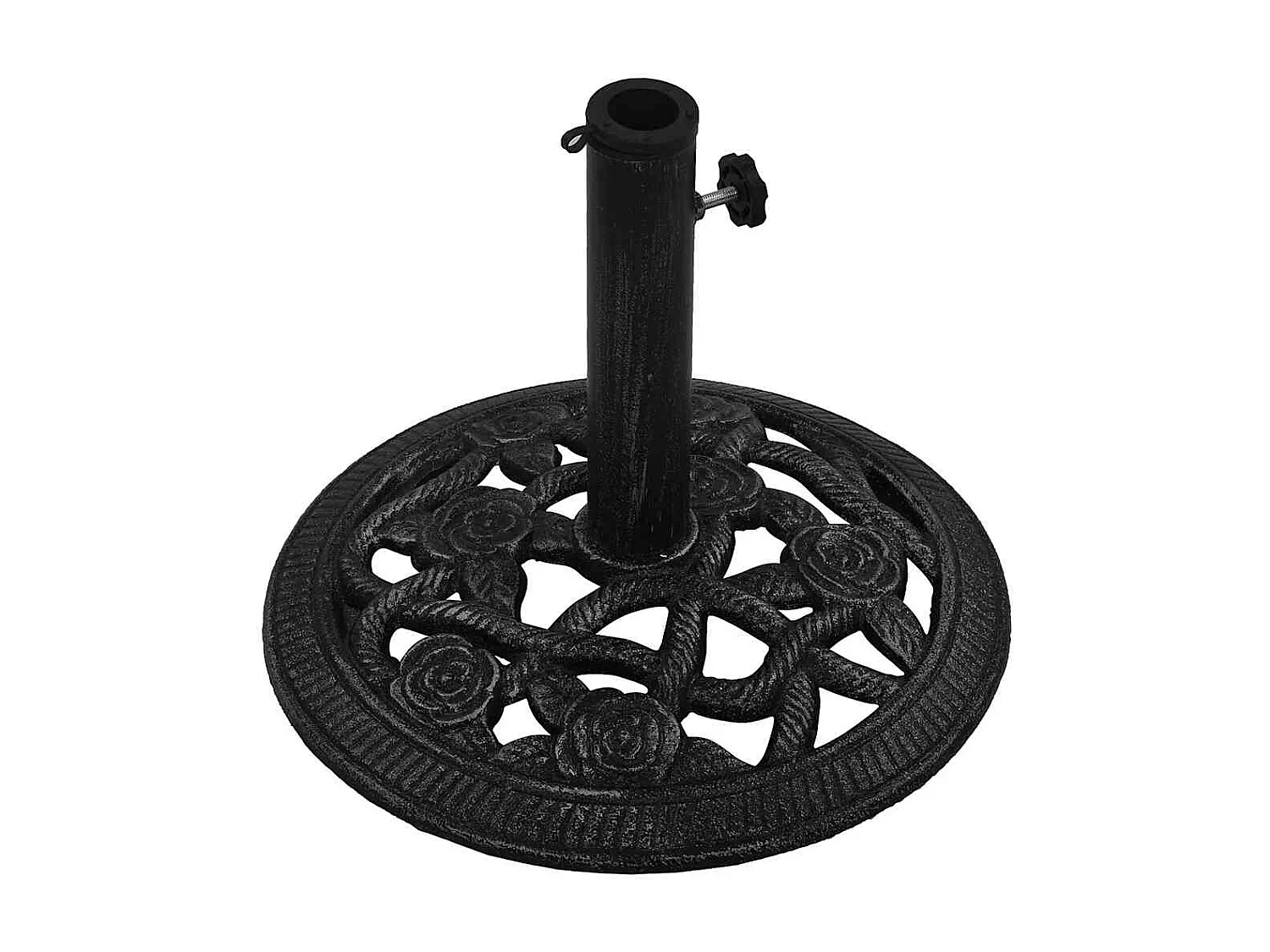 Belfort  Parasolvoet 40x40x32 cm gietijzer zwart