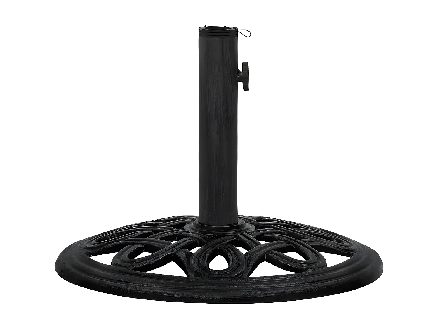 Belfort  Sonnenscrmständer Schwarz 44x44x32 cm Gusseisen
