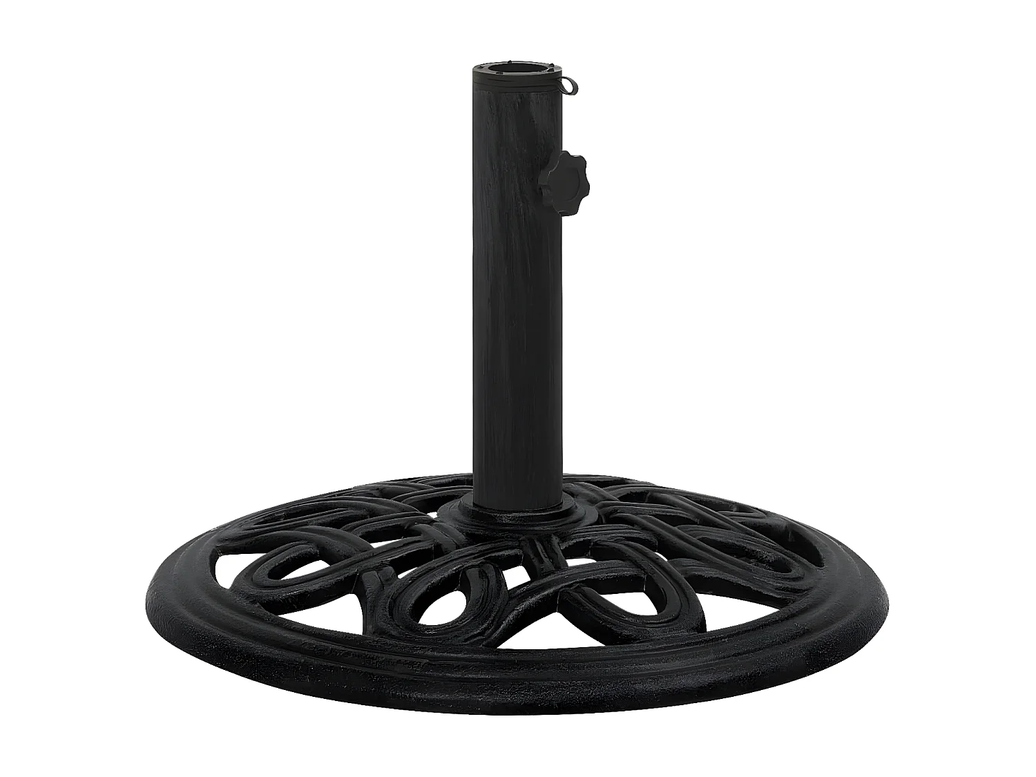 Belfort  Sonnenscrmständer Schwarz 44x44x32 cm Gusseisen