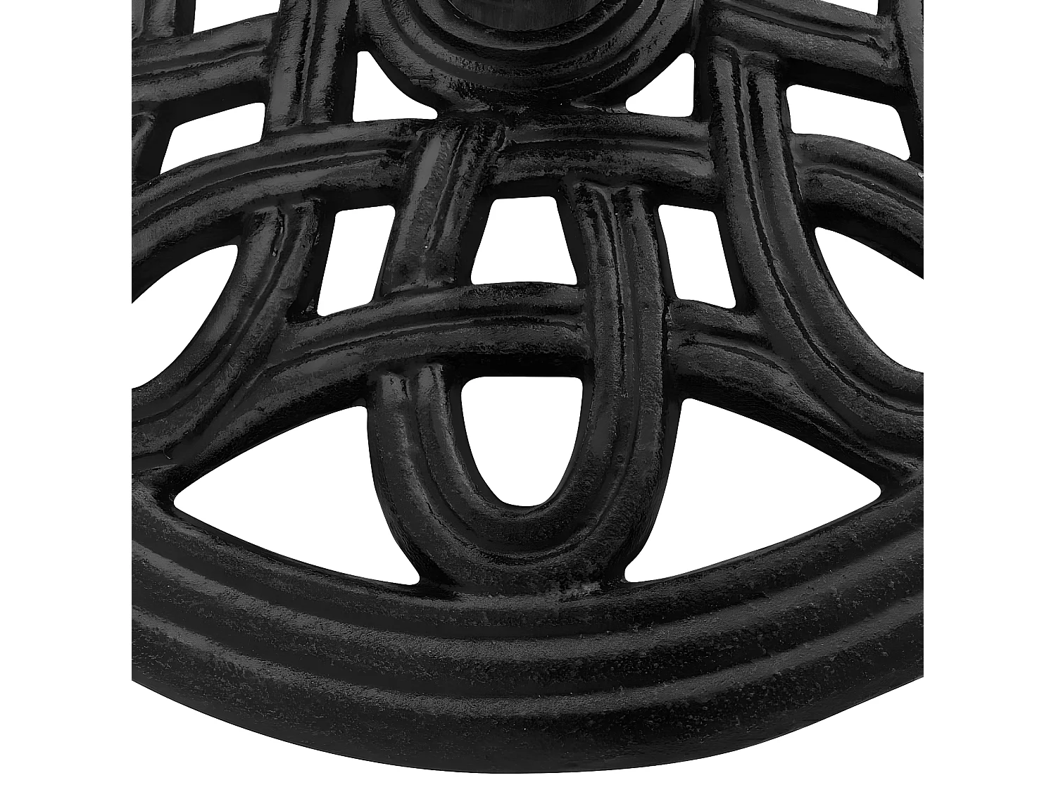 Belfort  Sonnenscrmständer Schwarz 44x44x32 cm Gusseisen