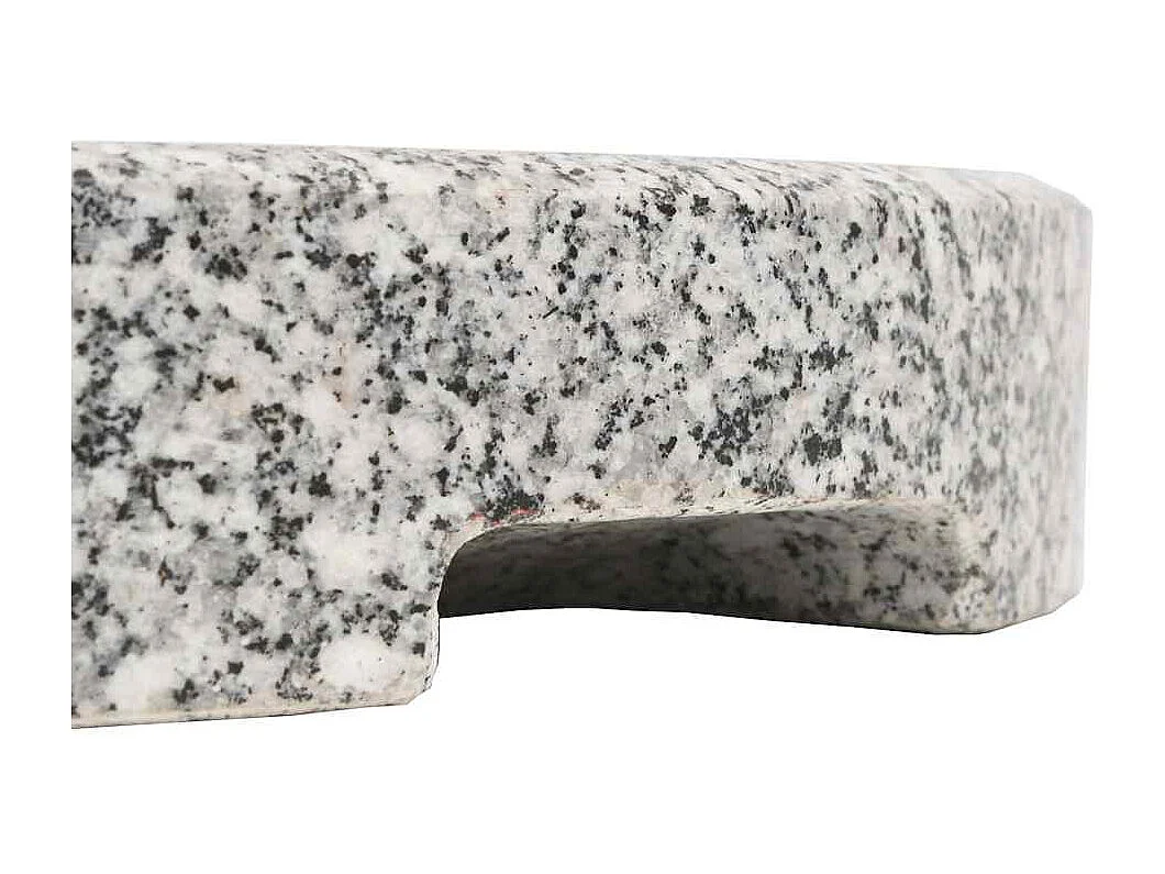 Hudson Falls  Socle de parasol Granite Rond 20 kg