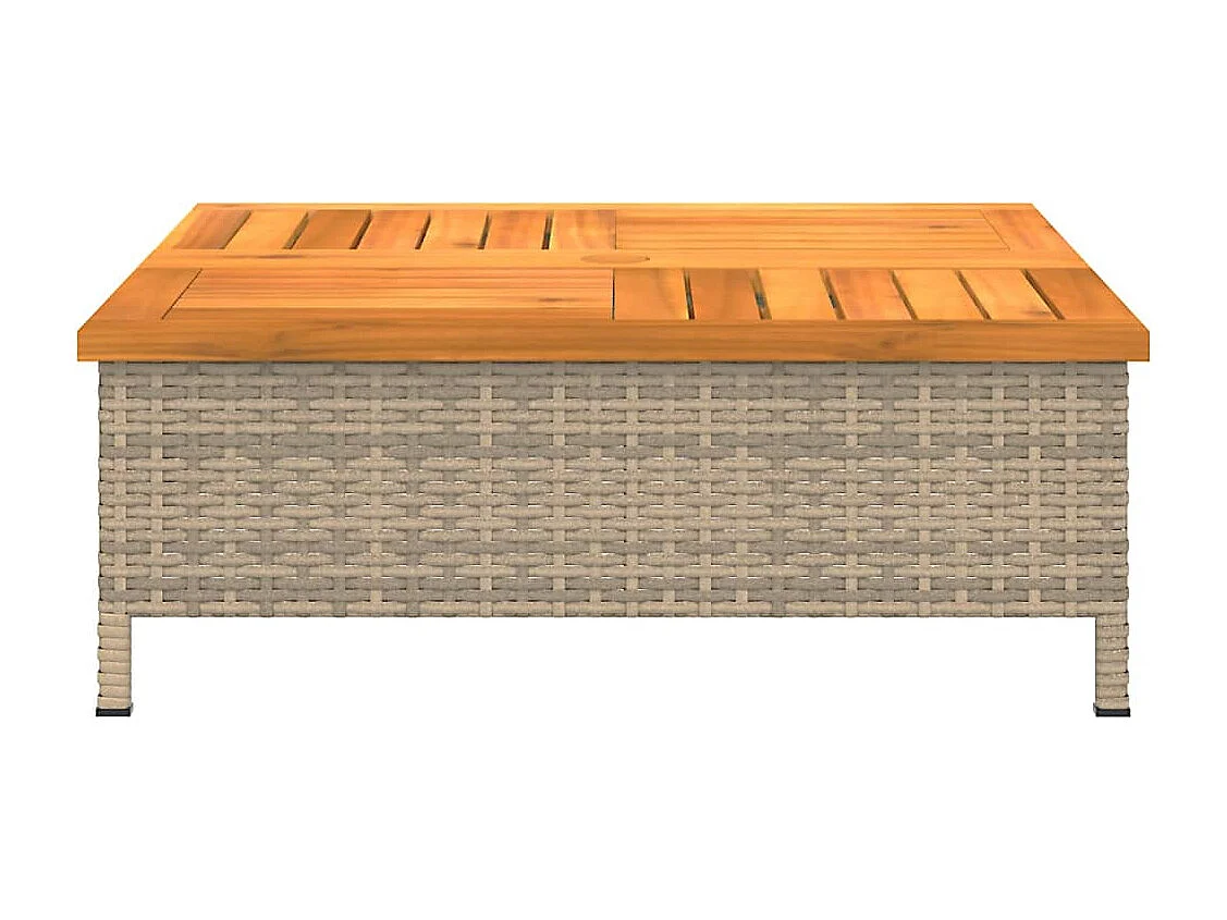 Corigliano-Rossano  Verkleidung für Sonnenscrmständer Beige 70x70x25 cm Akazie