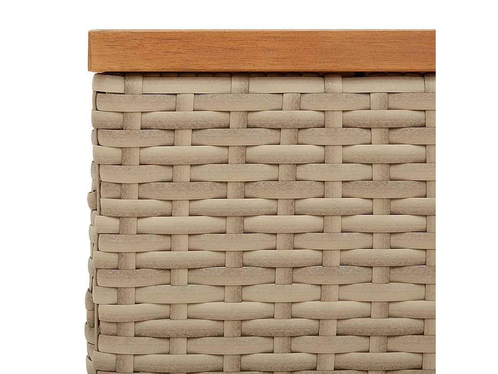 Corigliano-Rossano  Verkleidung für Sonnenscrmständer Beige 70x70x25 cm Akazie