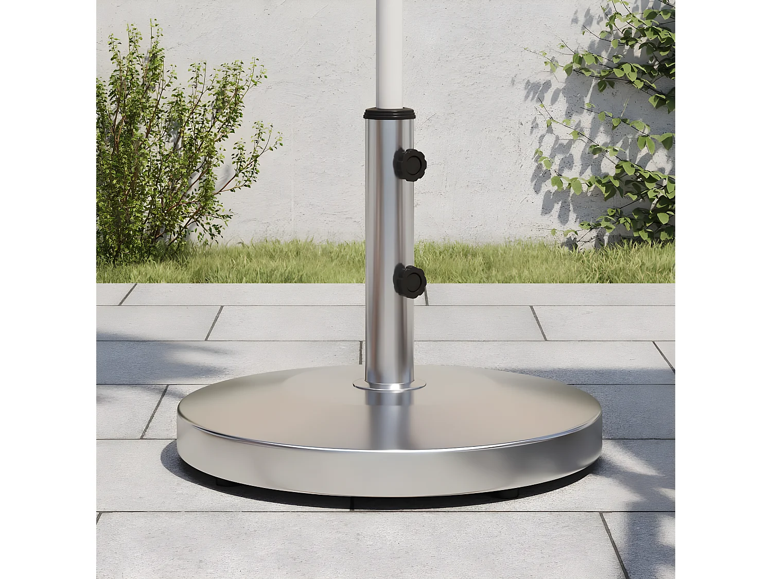 Jean-Baptiste-Philippe  Parasolvoet voor stokken van Ø32/38/48 mm 25 kg rond