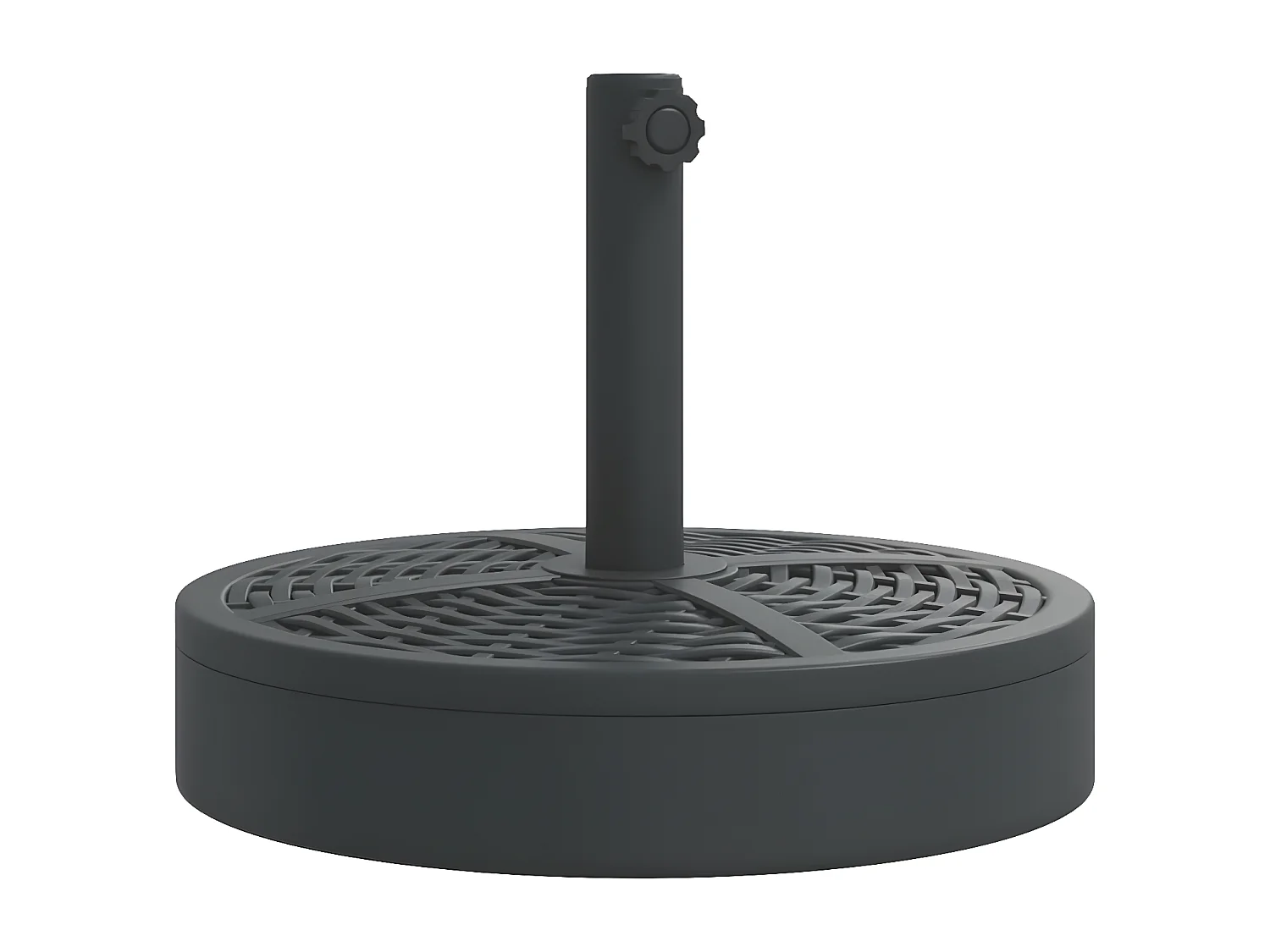 Pepijn  Base de parasol pour mâts Ø38 / 48 mm 25 kg rond