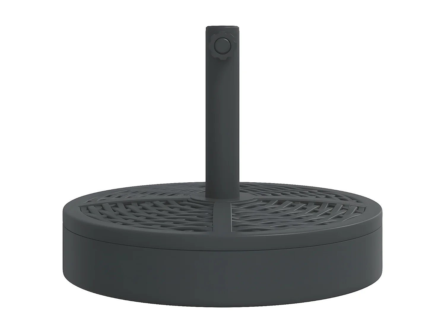 Pepijn  Base de parasol pour mâts Ø38 / 48 mm 25 kg rond