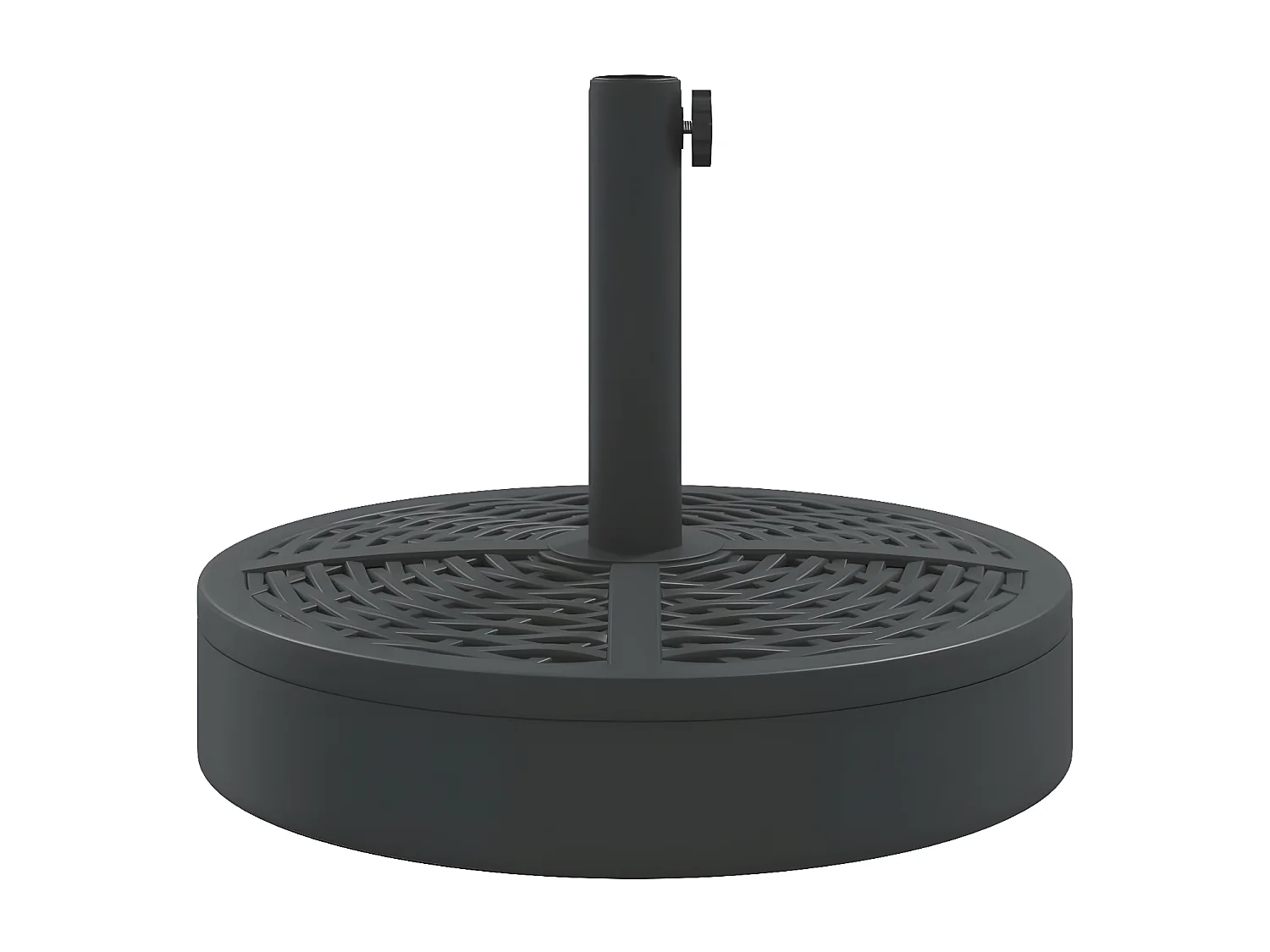 Pepijn  Base de parasol pour mâts Ø38 / 48 mm 25 kg rond