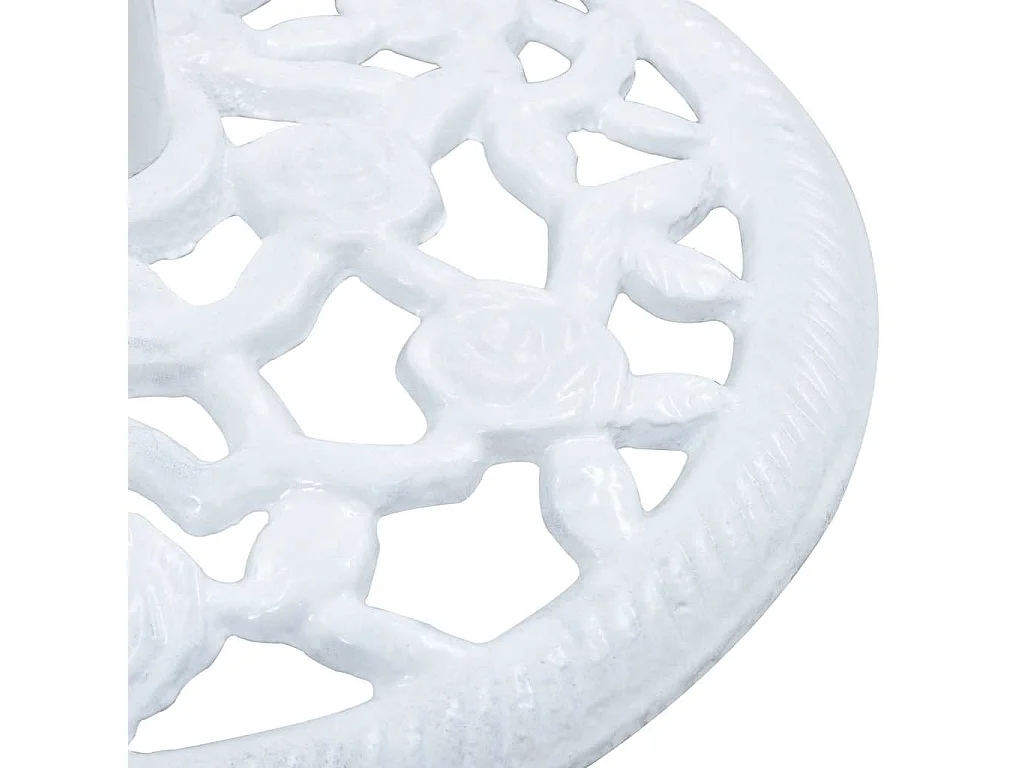 Belfort  Parasolvoet 12 kg 48 cm gietijzer wit