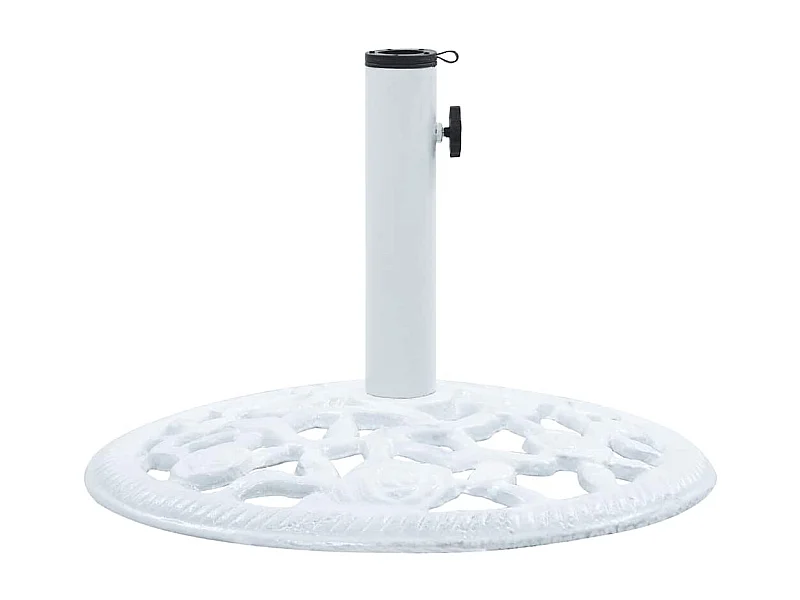 Belfort  Socle de parasol Blanc 12 kg 48 cm Fonte
