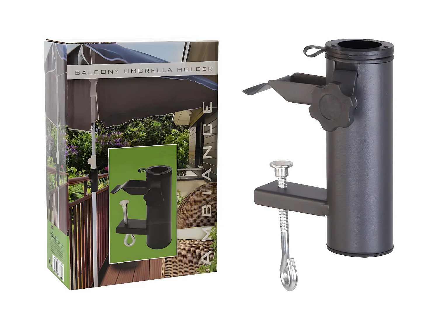 Prolenta Premium -  Support de parasol pour le balcon