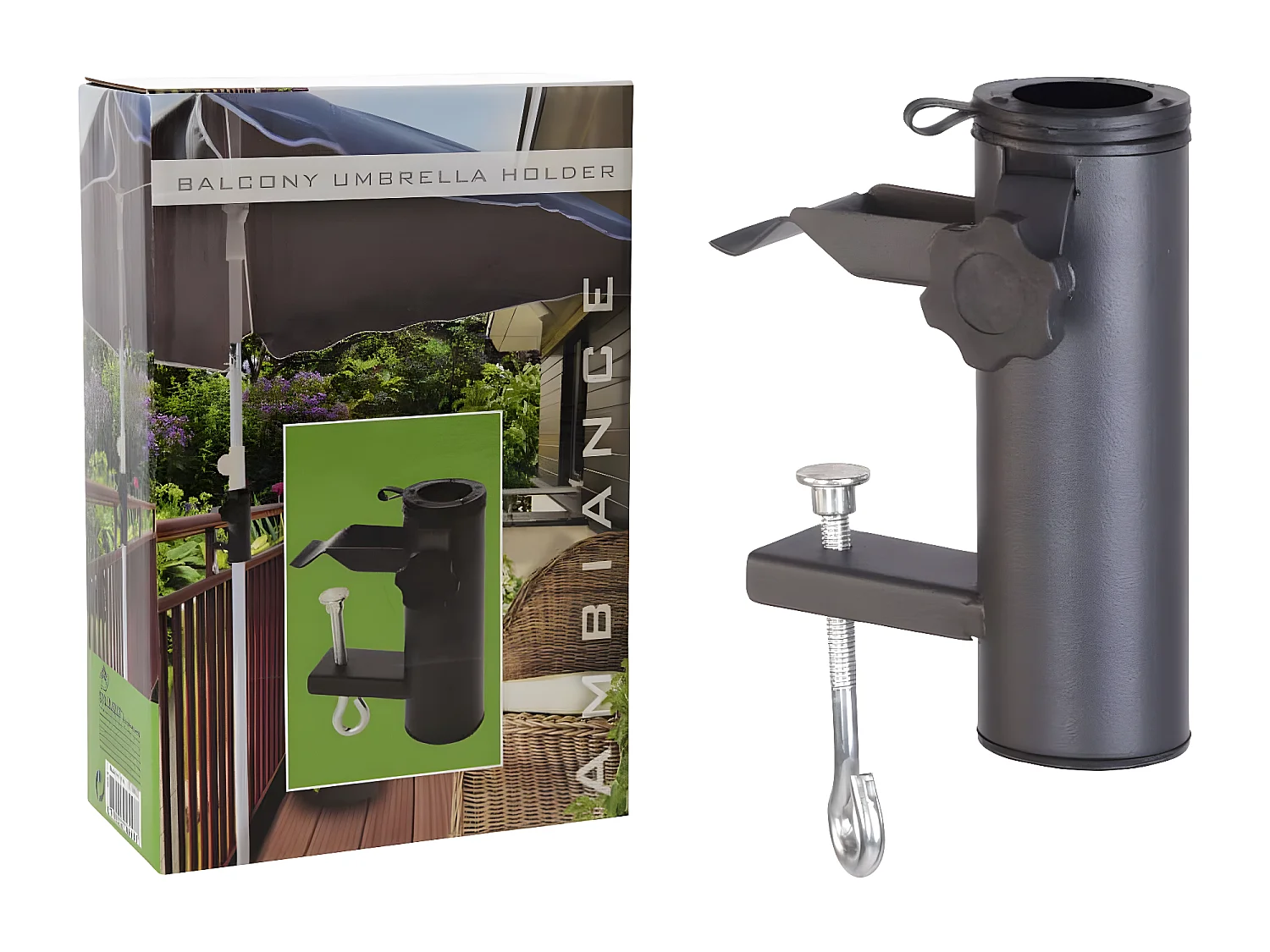 Prolenta Premium -  Support de parasol pour le balcon