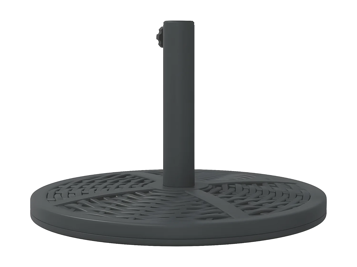 Pepijn  Parasolvoet voor stok van Ø38 / 48 mm 12 kg rond