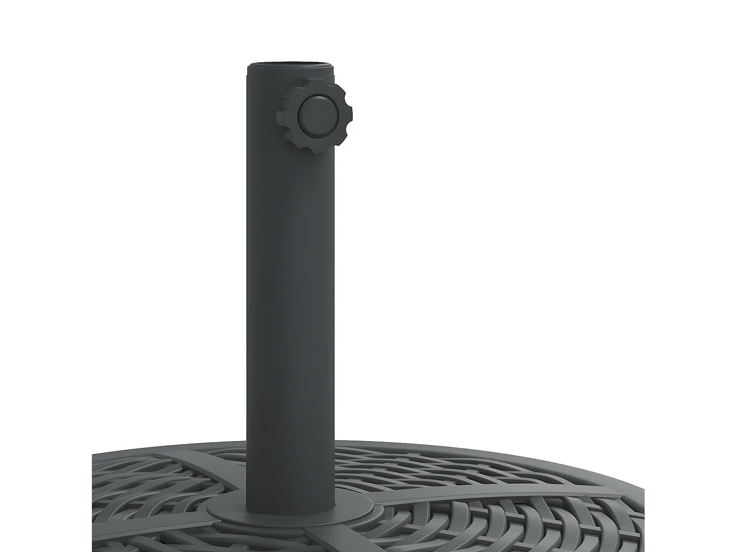 Pepijn  Parasolvoet voor stok van Ø38 / 48 mm 12 kg rond