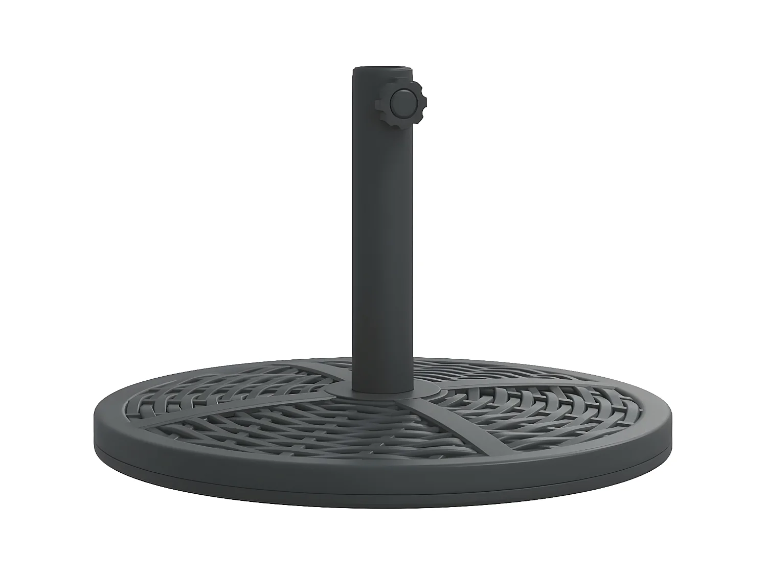 Pepijn  Base de parasol pour mâts Ø38 / 48 mm 12 kg rond