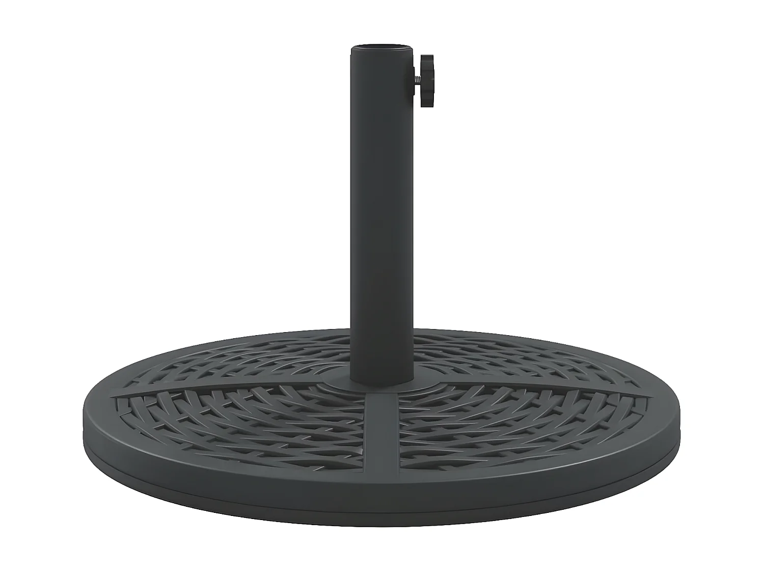 Pepijn  Base de parasol pour mâts Ø38 / 48 mm 12 kg rond