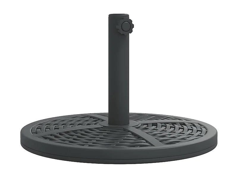 Pepijn  Base de parasol pour mâts Ø38 / 48 mm 12 kg rond