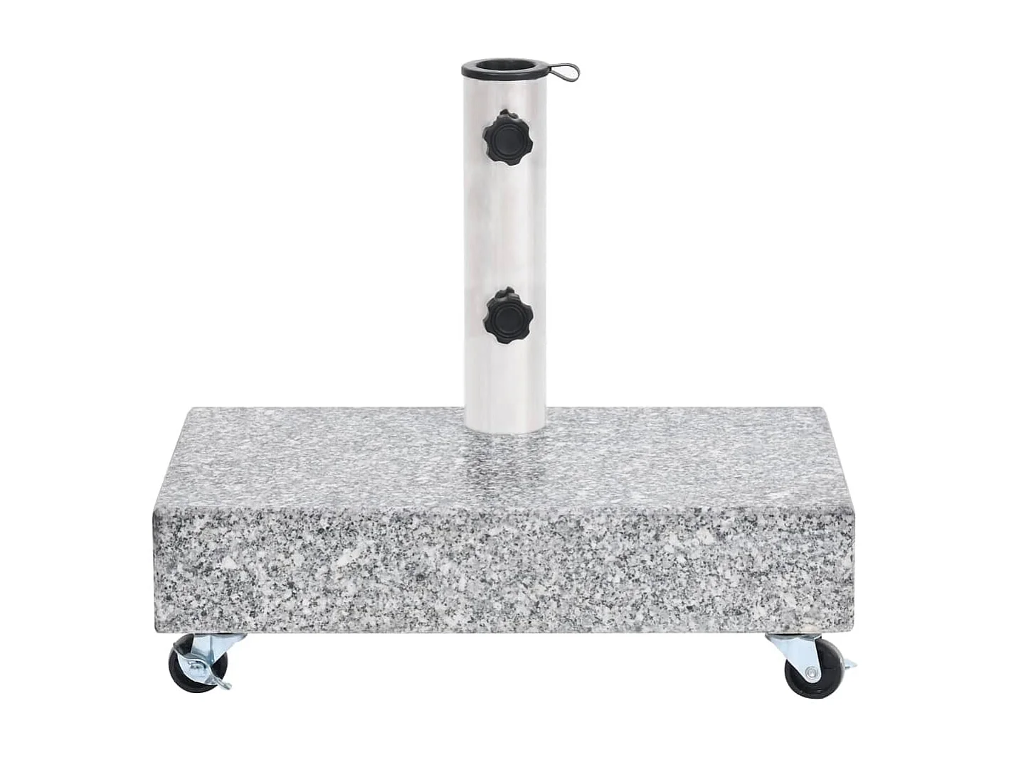 Brage  Socle de parasol Gris clair 45x25x8,3 cm Granite